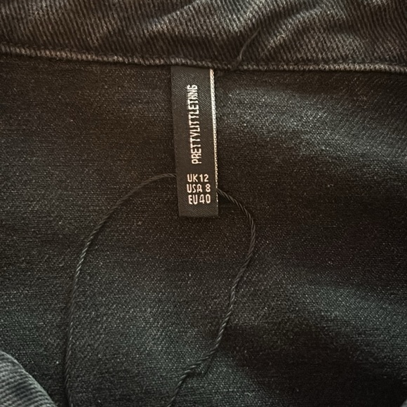 Black Wash Denim Dress from PrettyLittleThing - Picture 2 of 4